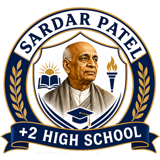 Sardar Patel +2 High School crest
